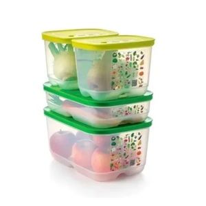 Tupperware Fridgesmart 4-Piece Starter Set, NEW!